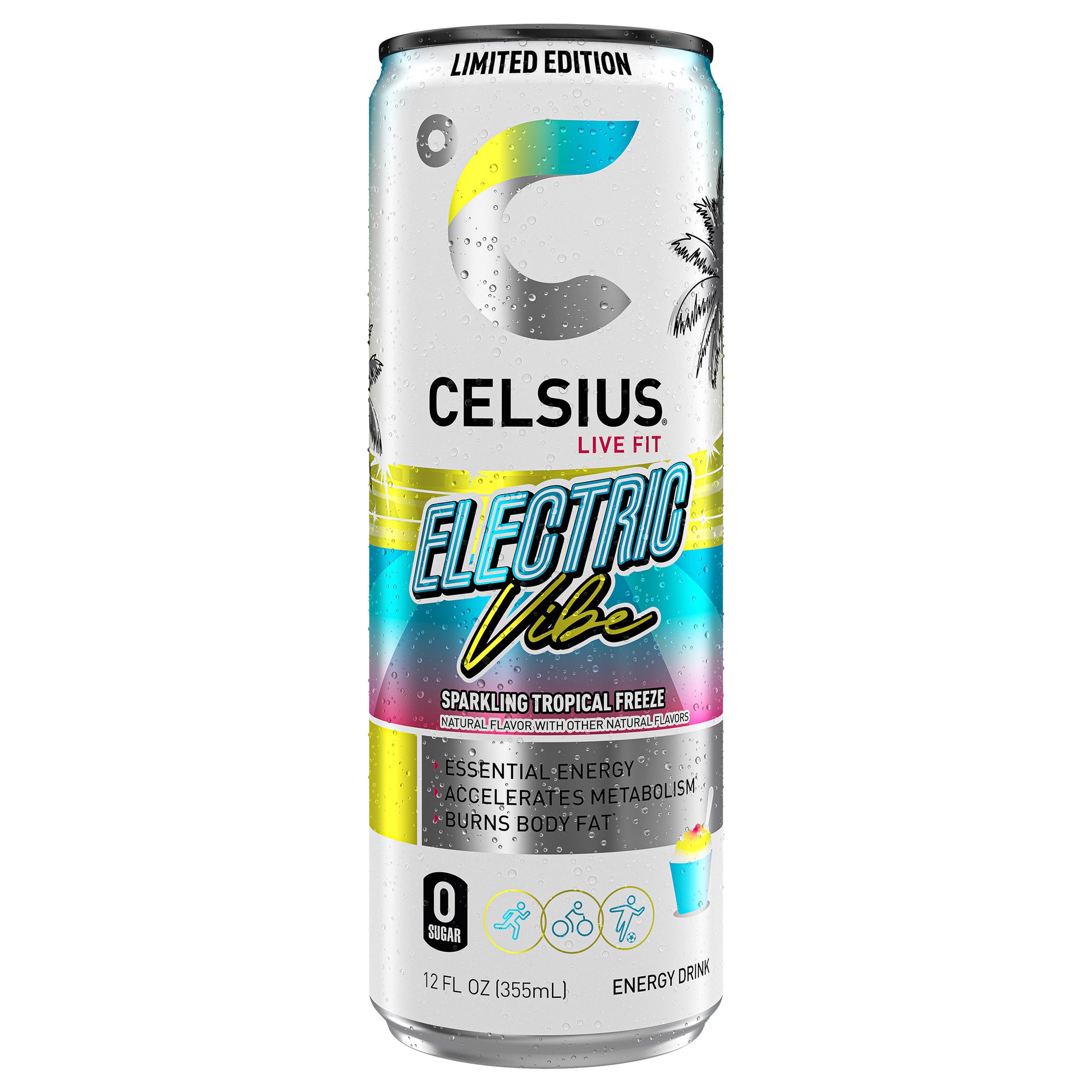 Celsius Sparkling Energy Drink Vibe Pack 18/12 fl oz
