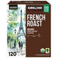 KIRKLAND SIGNATURE FRENCH ROAST 120 CT ORGANIC K-CUP PODS