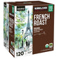 KIRKLAND SIGNATURE FRENCH ROAST 120 CT ORGANIC K-CUP PODS