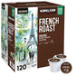 KIRKLAND SIGNATURE FRENCH ROAST 120 CT ORGANIC K-CUP PODS