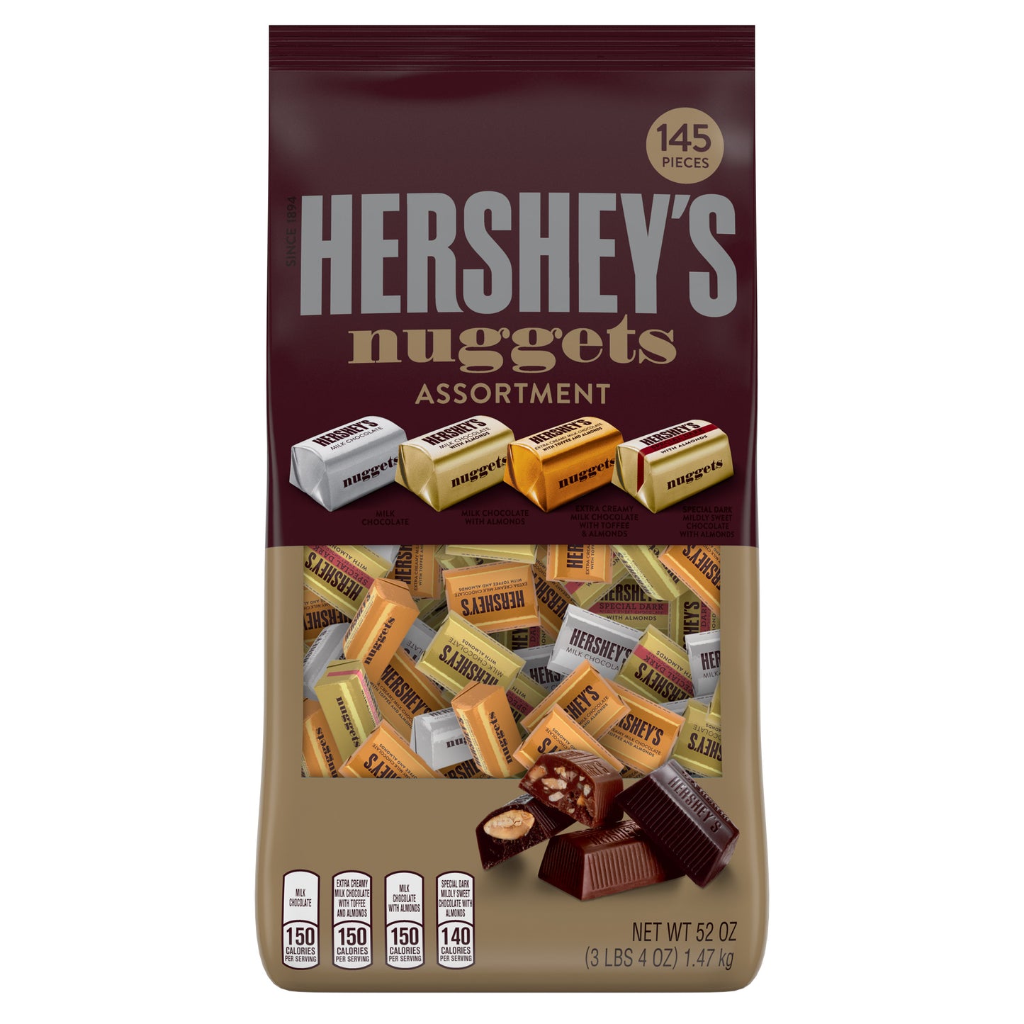 HERSHEY'S NUGGETS ASSORTMENT 52 OZ