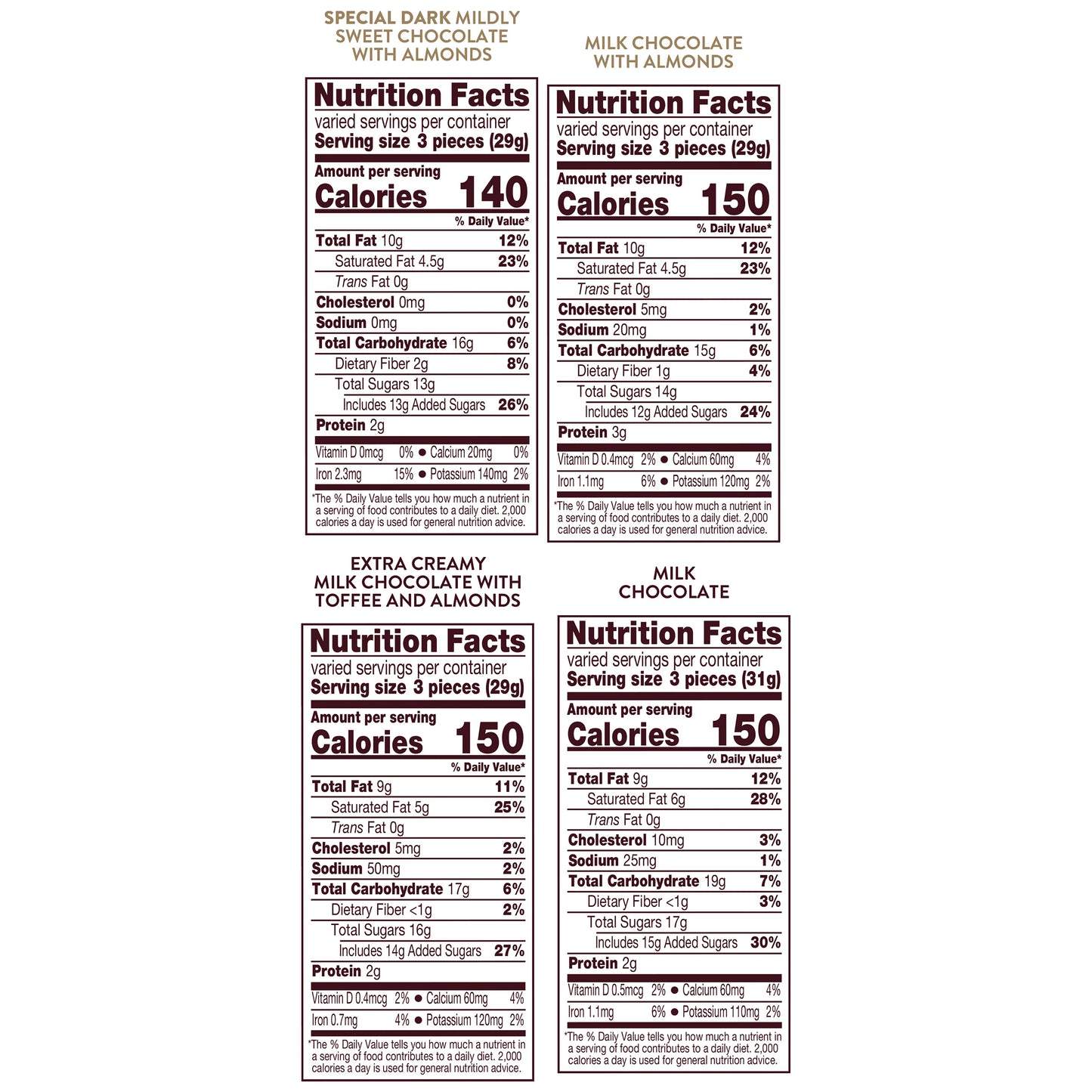 HERSHEY'S NUGGETS ASSORTMENT 52 OZ