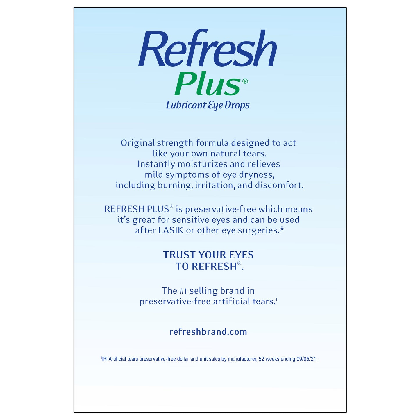 Refresh Plus 100 single-use vials