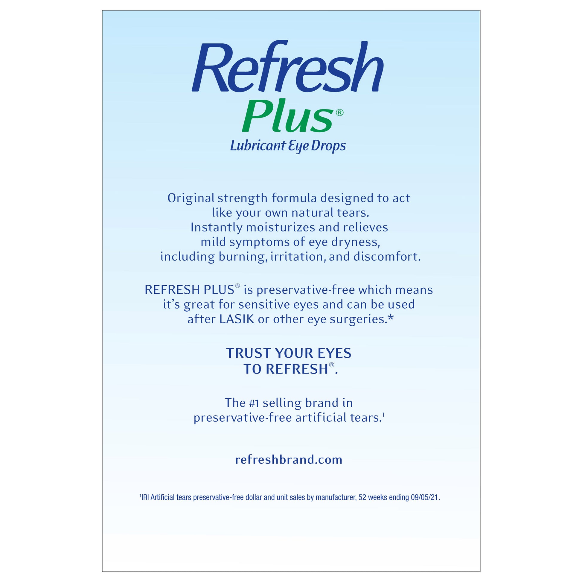 Refresh Plus 100 single-use vials