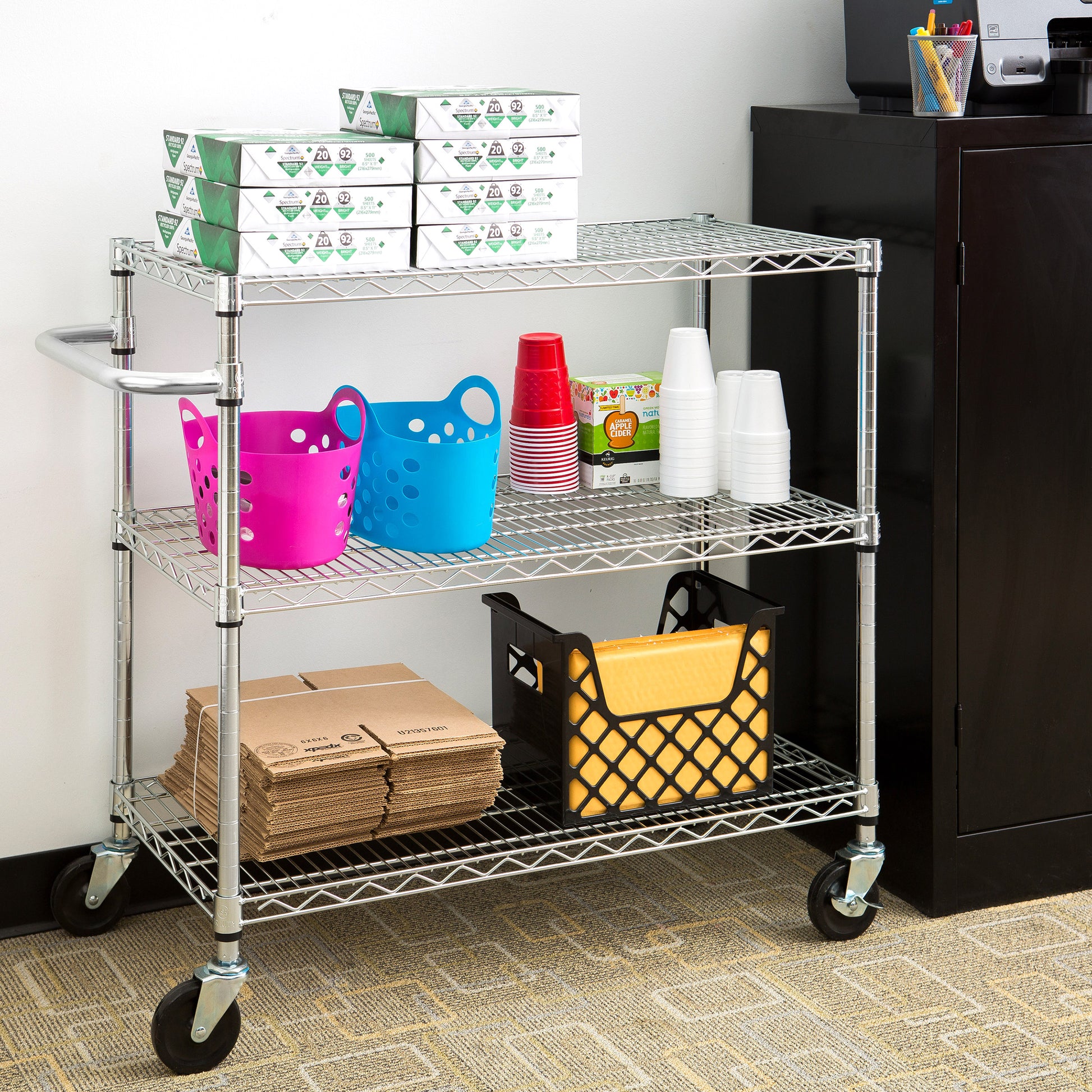 TRINITY NSF 6-TIER SHELF 48"W X 18"D X 72"H