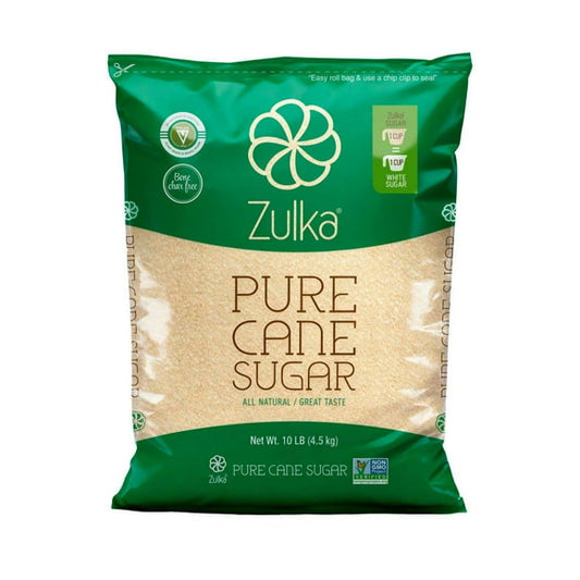 Zulka Pure Cane Sugar 10 lbs.