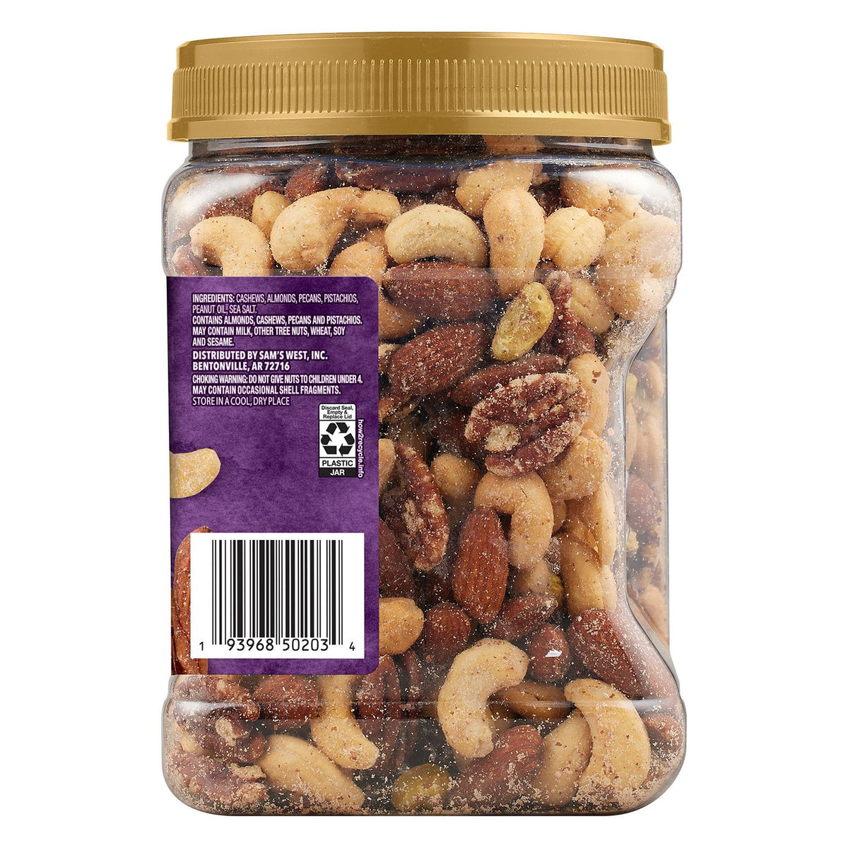 Member's Mark Deluxe Mixed Nuts with Sea Salt, 34 oz.