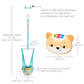 Infantino 2-in-1 Music & Lights Doorway Jumper