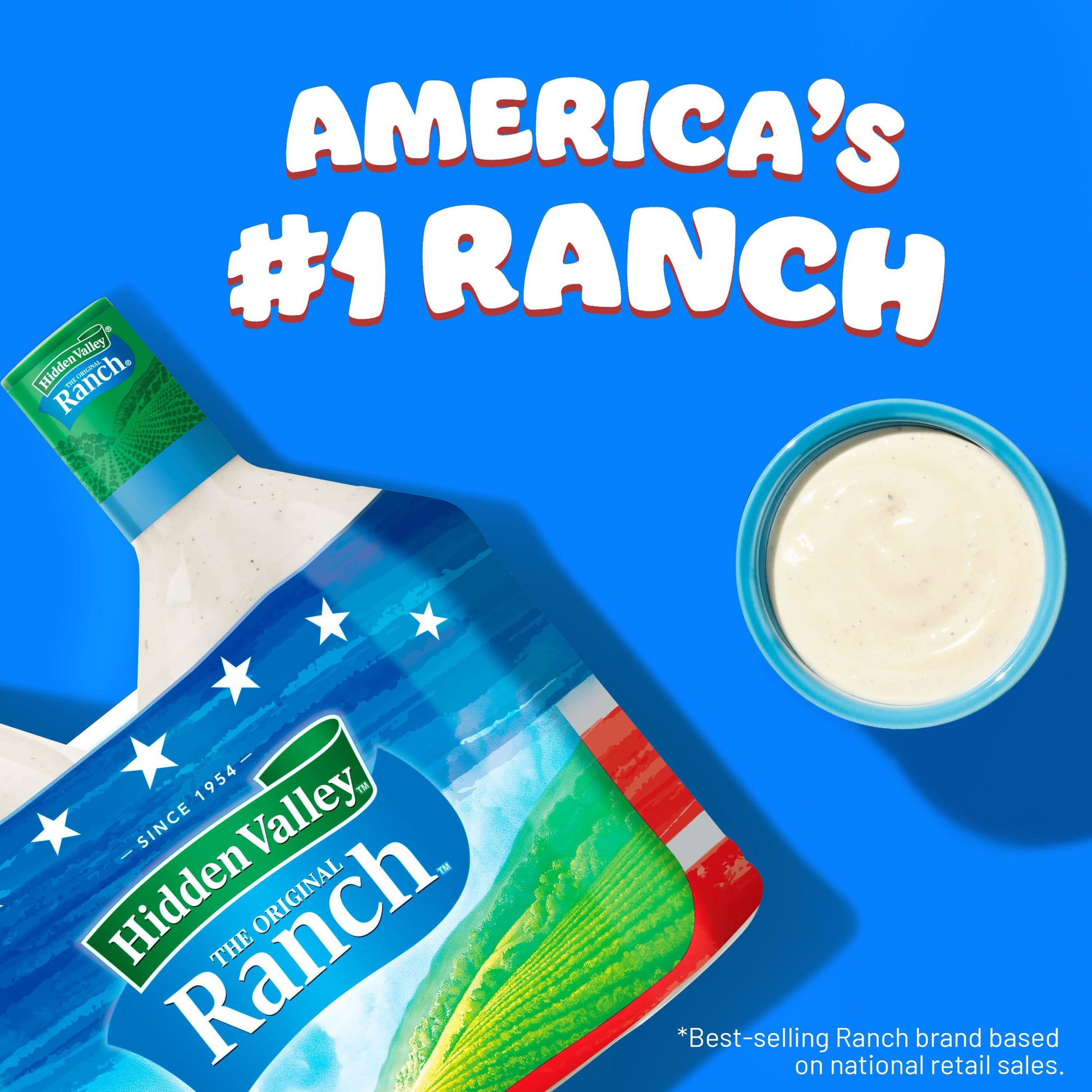 Hidden Valley Original Ranch Dressing, 40 oz., 2 pk.