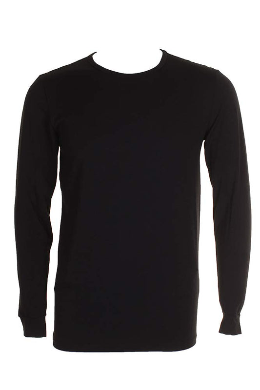 32 DEGREES Men's Base Layer Crew Neck Shirt (Black, M)
