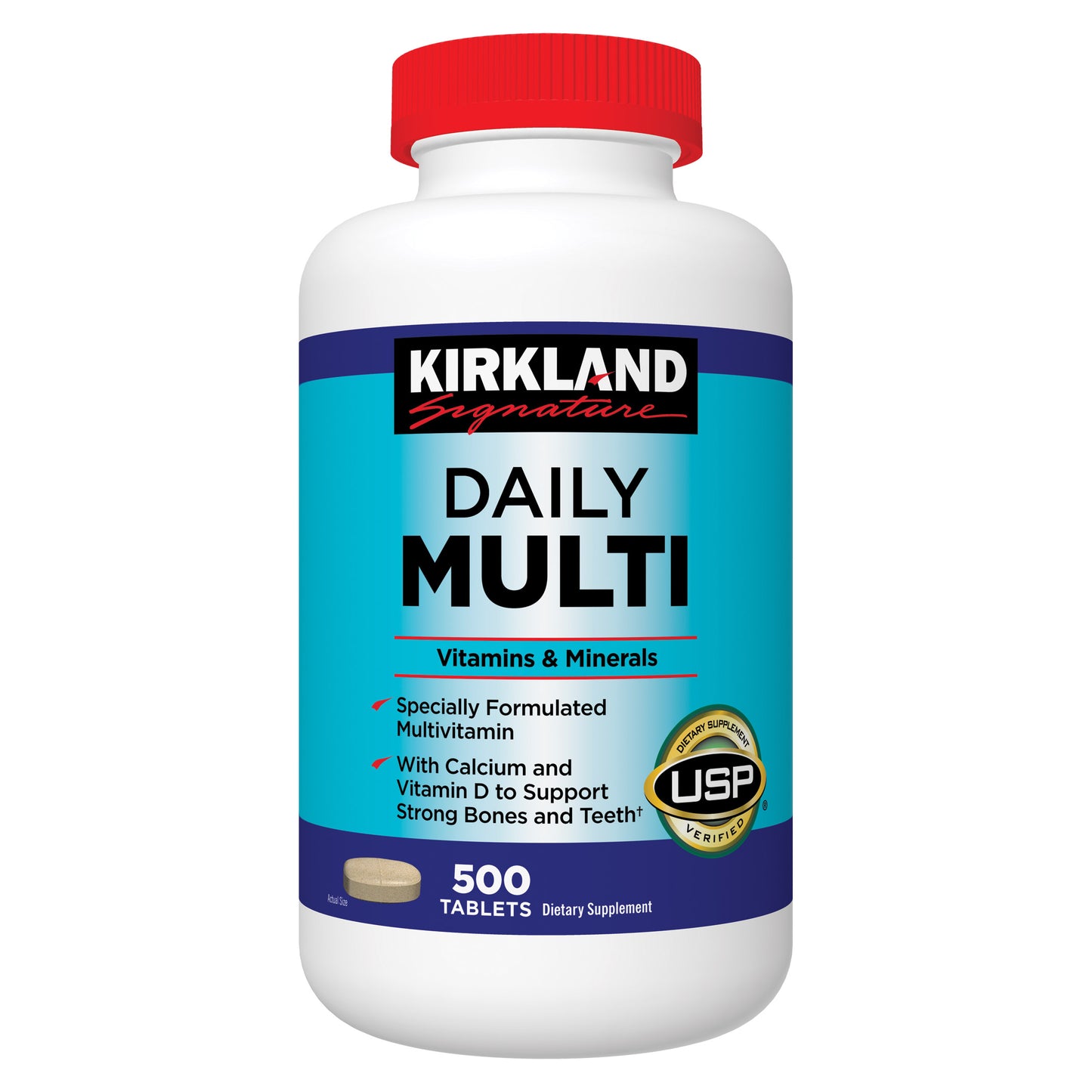 KIRKLAND SIGNATURE DAILY MULTI VITAMIN 500 TABLETS