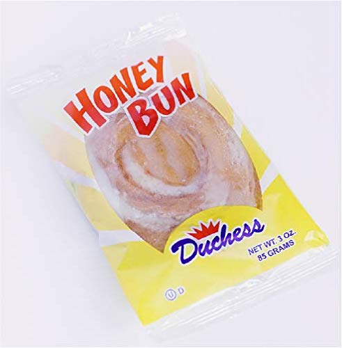 Duchess honey buns 8 count/3oz. (glazed)