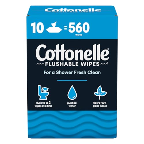 Cottonelle Flushable Wipes 560 ct