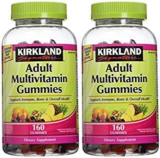 Kirkland Signature™ Adult Multivitamin, 320 Gummies Adult Multivitamin, 2-Pack 320 Gummies Total