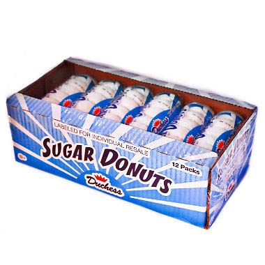 Duchess Sugar Donuts 3 oz. packs, 12 ct. A1
