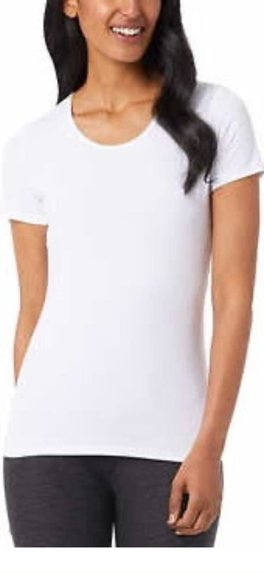 32 DEGREES Cool Women's 3 Pack Short Sleeve Scoop Neck T-Shirts Small