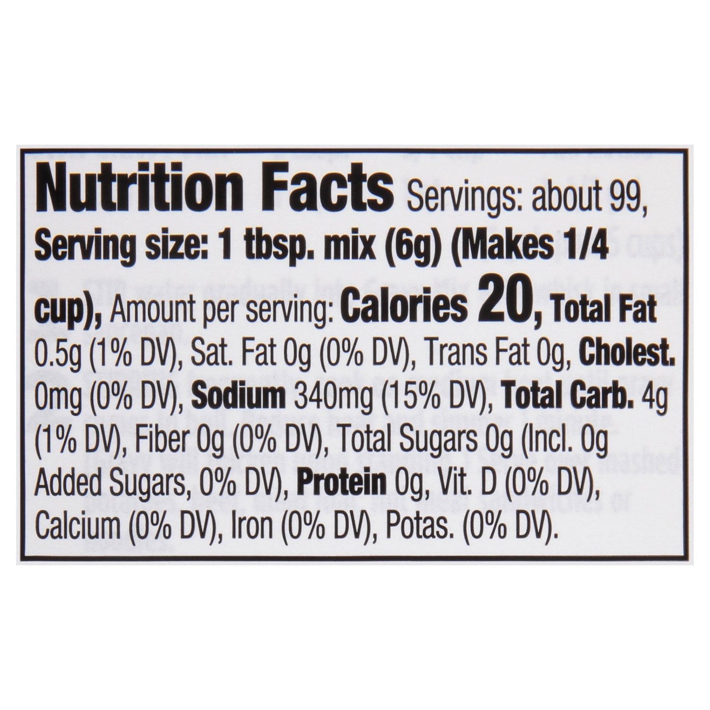 McCormick Brown Gravy Mix, 21 oz.