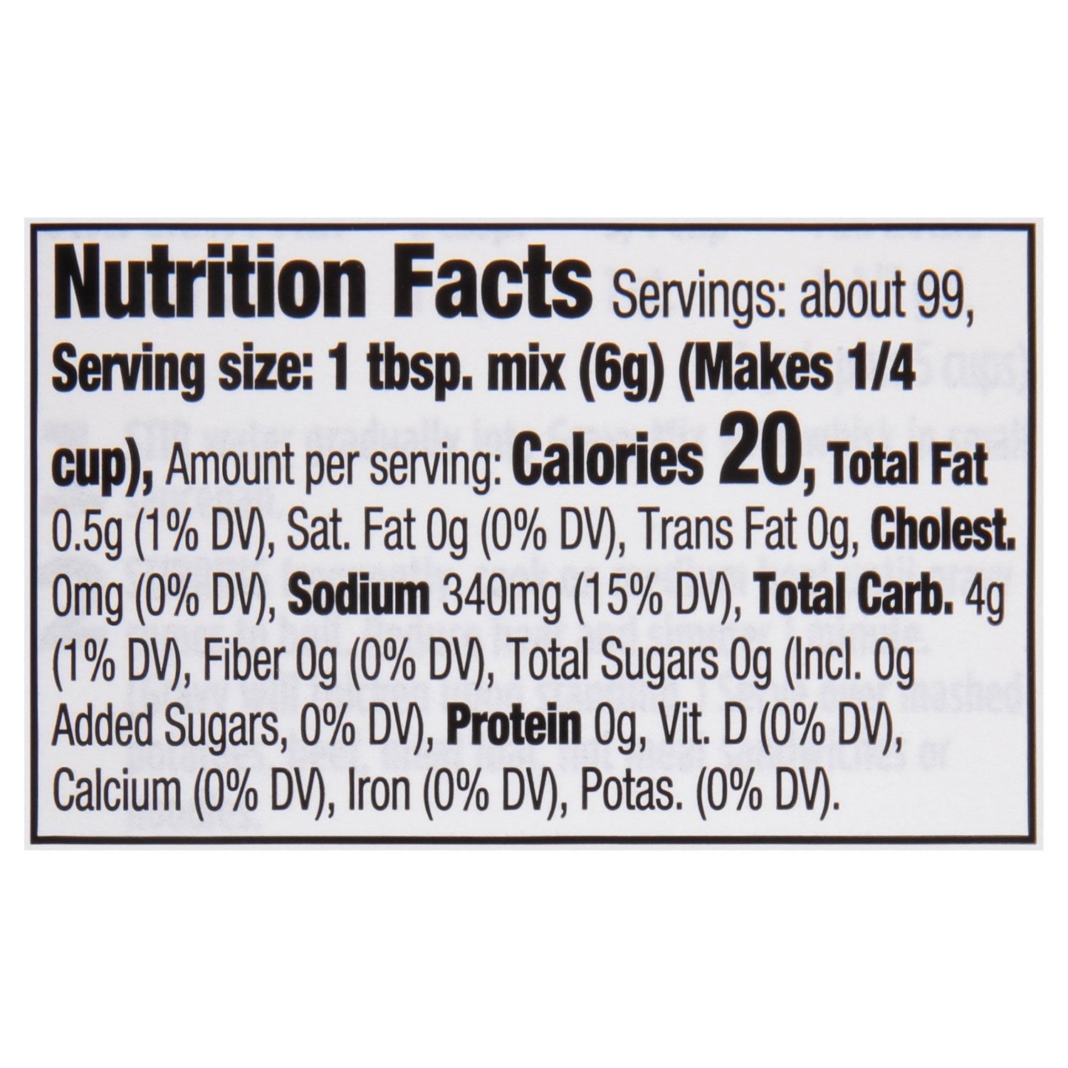 McCormick Brown Gravy Mix, 21 oz.