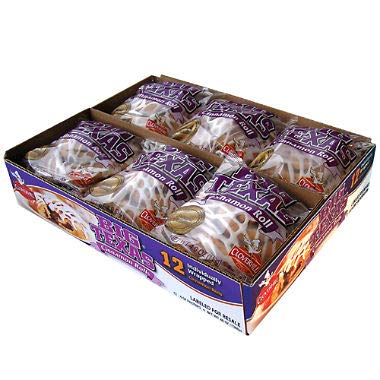 Cloverhill Big Texas Cinnamon Roll 4 oz. roll, 12 ct. (pack of 3) A1