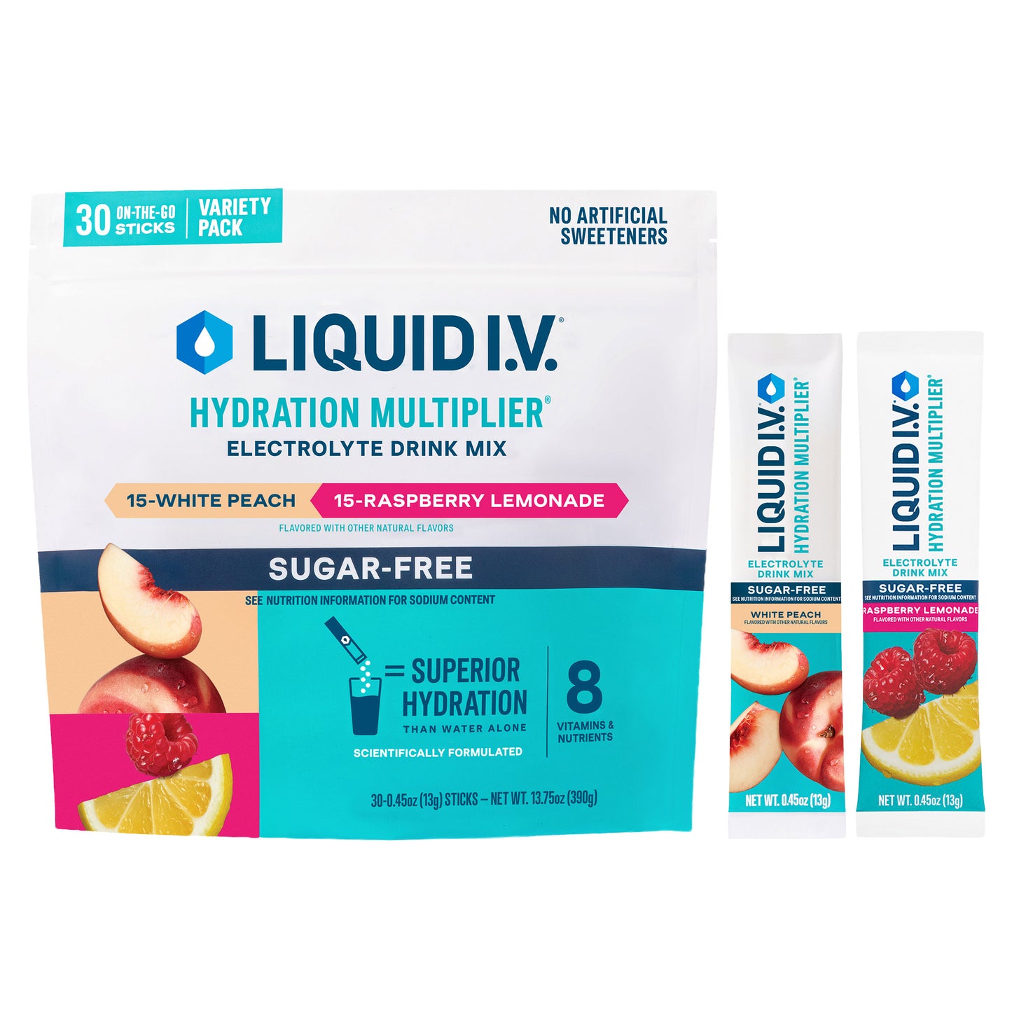 LIQUID I.V. HYDRATION MULTIPLIER VARIETY PACK, 26 COUNT