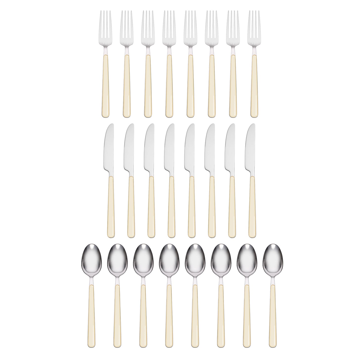 ONEIDA 24-PIECE FLATWARE SET WITH CADDY