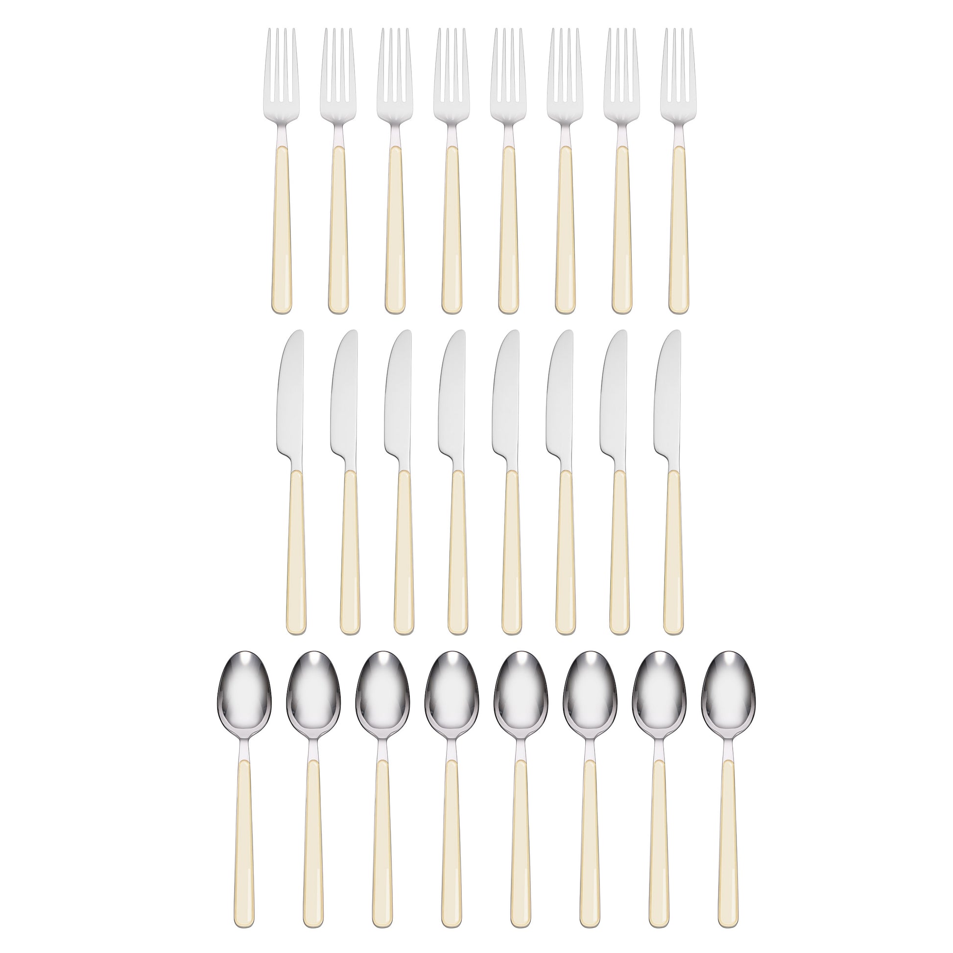 ONEIDA 24-PIECE FLATWARE SET WITH CADDY