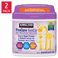 KIRKLAND SIGNATURE PROCARE GENTLE FORMULA • FOR LACTOSE SENSITIVITY DUAL HMO NON-GMO 42OZ • DHA & LUTEIN SUPPORT • 2'-FL AND LNnt HMOS • MILK BASED POWDER W/ IRON • NON GMO CERT KOSHER/HALAL
