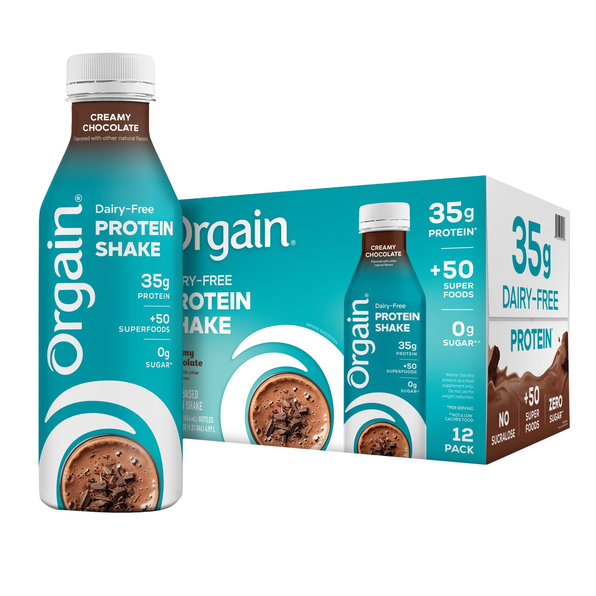 OATS OVERNIGHT HIGH PROTEIN OATMEAL 14 PACK, SHAKER BOTTLE