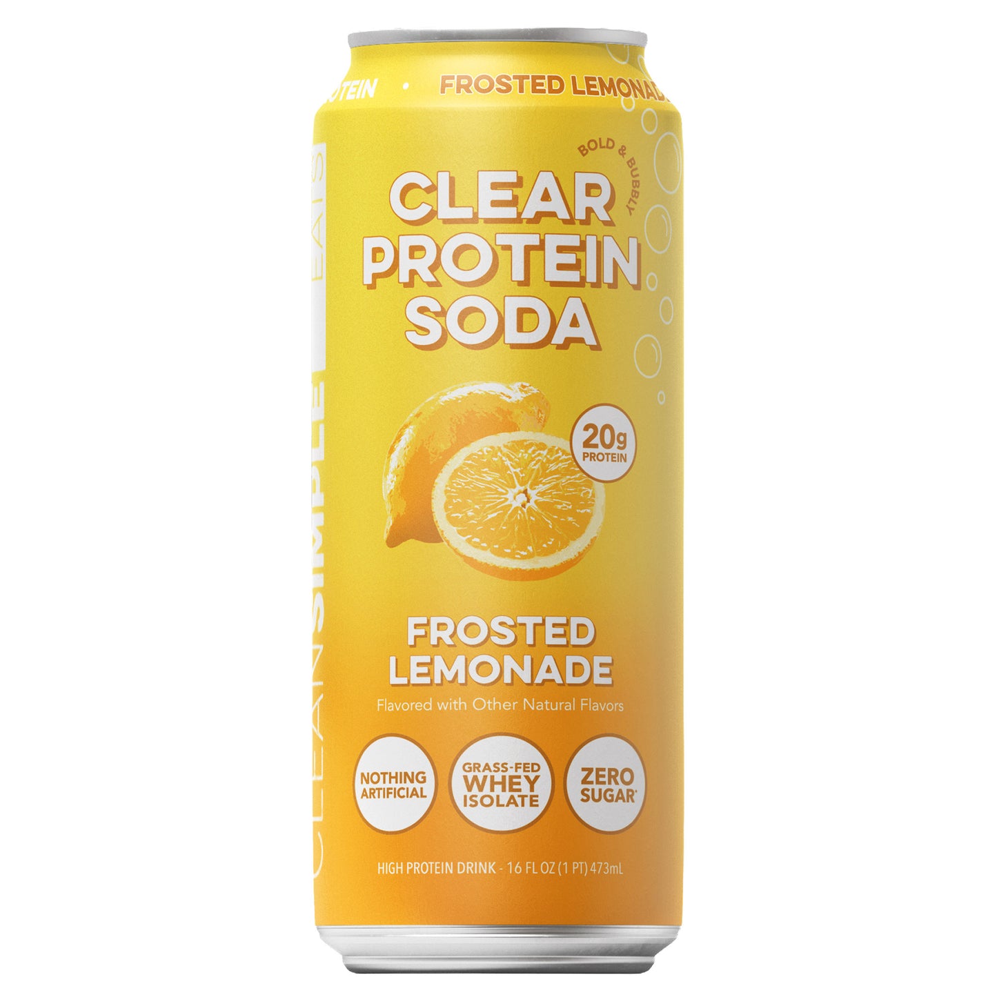 CLEAN SIMPLE EATS CLEAR PROTEIN SODA 16 FL OZ / 12 PACK