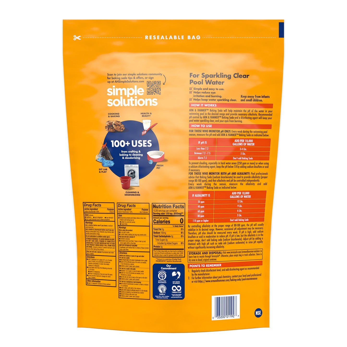 ARM & HAMMER BAKING SODA 13.5 LB