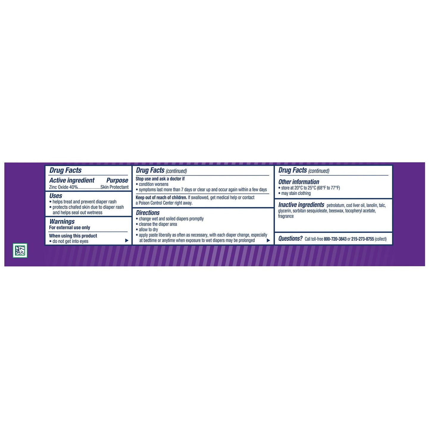 Desitin Maximum Strength Diaper Rash Paste, 4.8 oz., 3 pk.