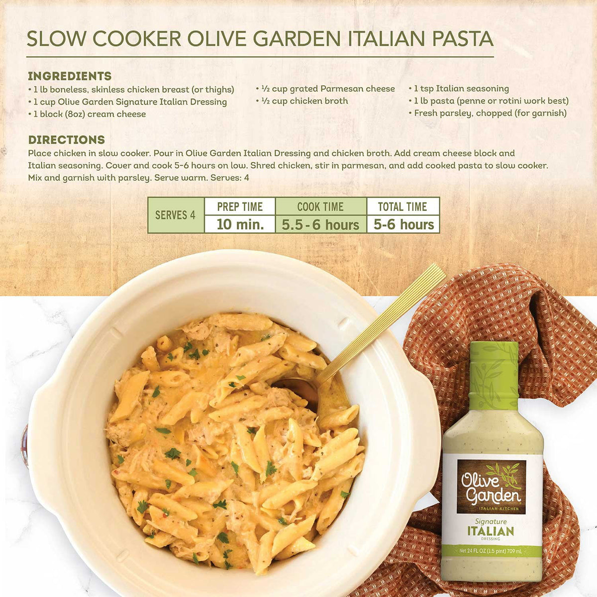 Olive Garden Signature Italian Dressing, 24 oz., 2 pk.