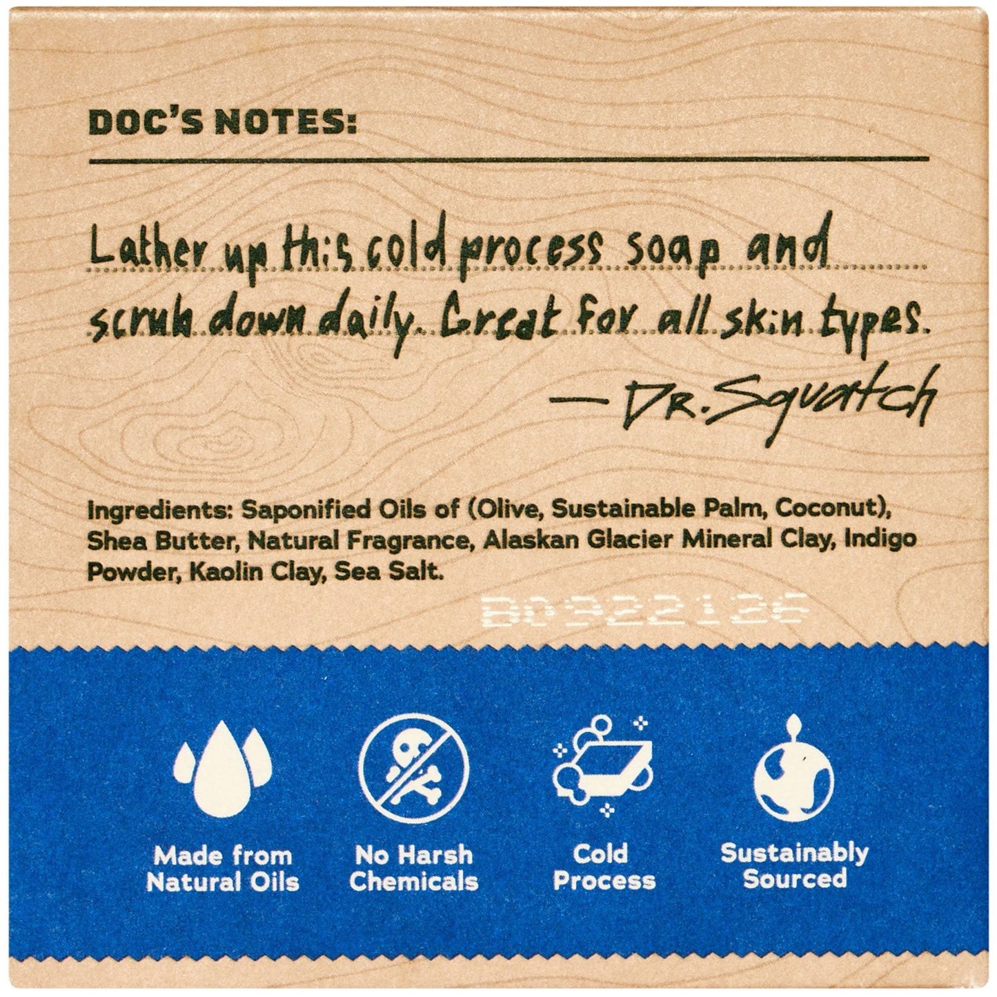Dr. Squatch Natural Bar Soap, Variety Pack, 5 oz., 6 ct.