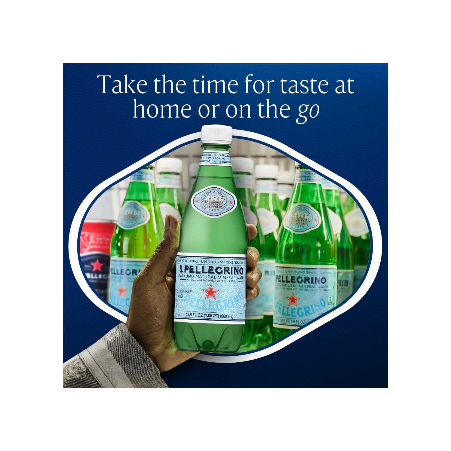 S.Pellegrino Sparkling Natural Mineral Water 16.9 fl. oz., 24 pk.