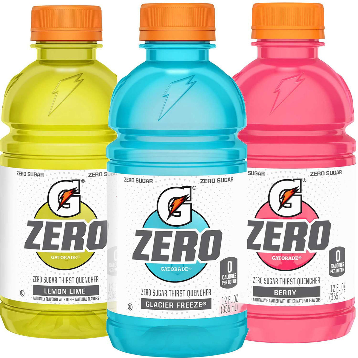 Gatorade Zero Sugar Thirst Quencher Variety Pack, 12 fl. oz., 24 pk.