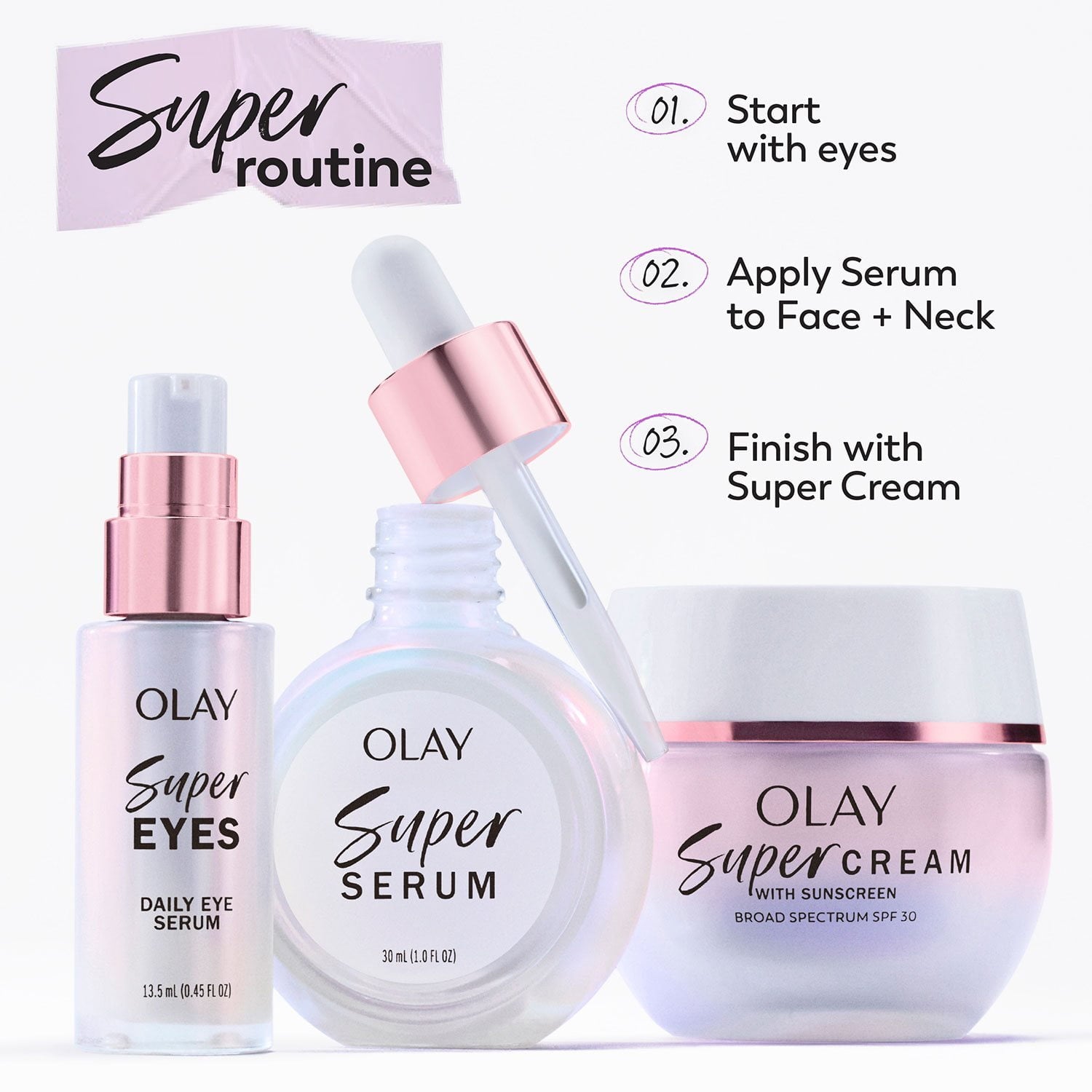 Olay Super Cream with Sunscreen, SPF 30, 1.7 oz., 2 pk.