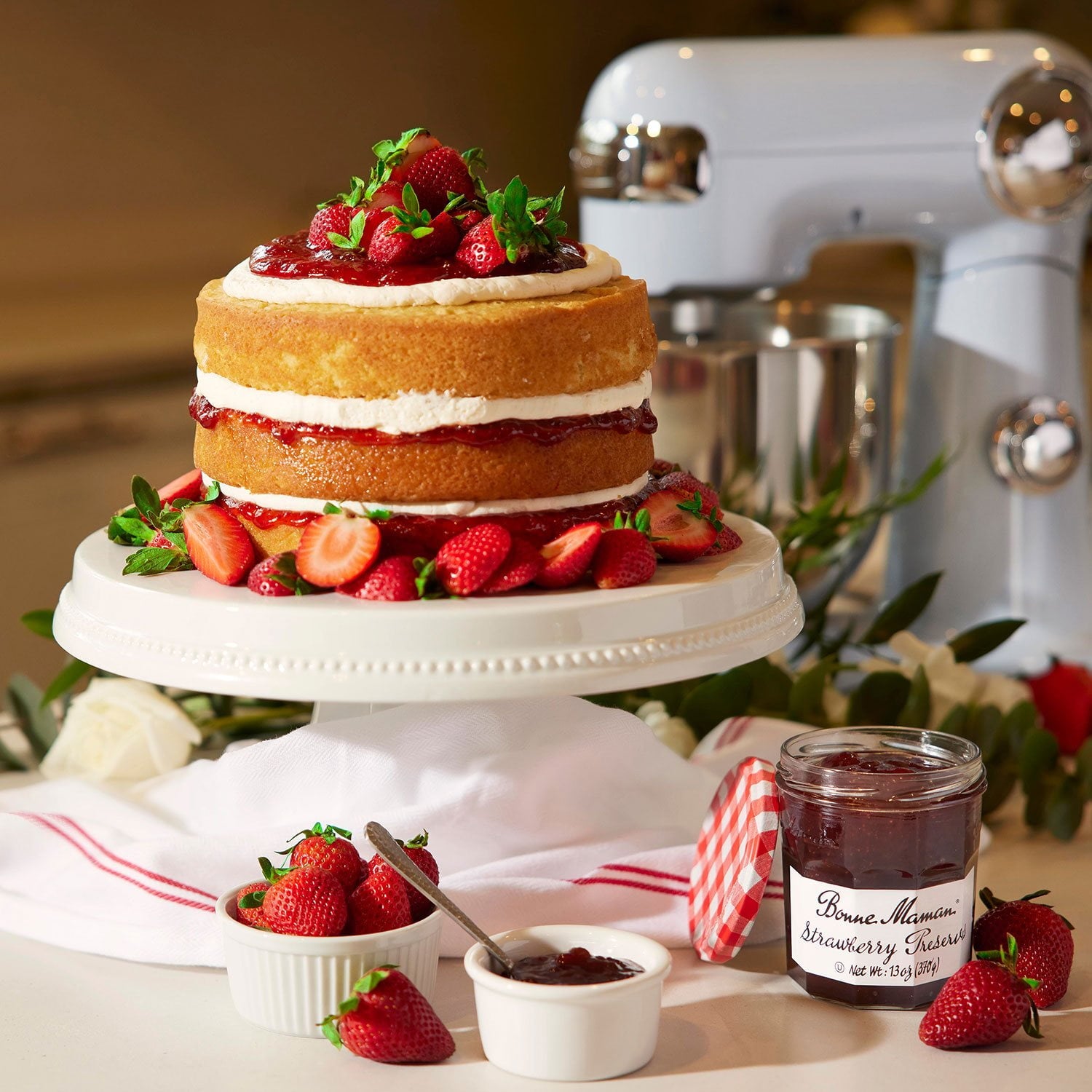 Bonne Maman Strawberry Preserves, 26 oz.