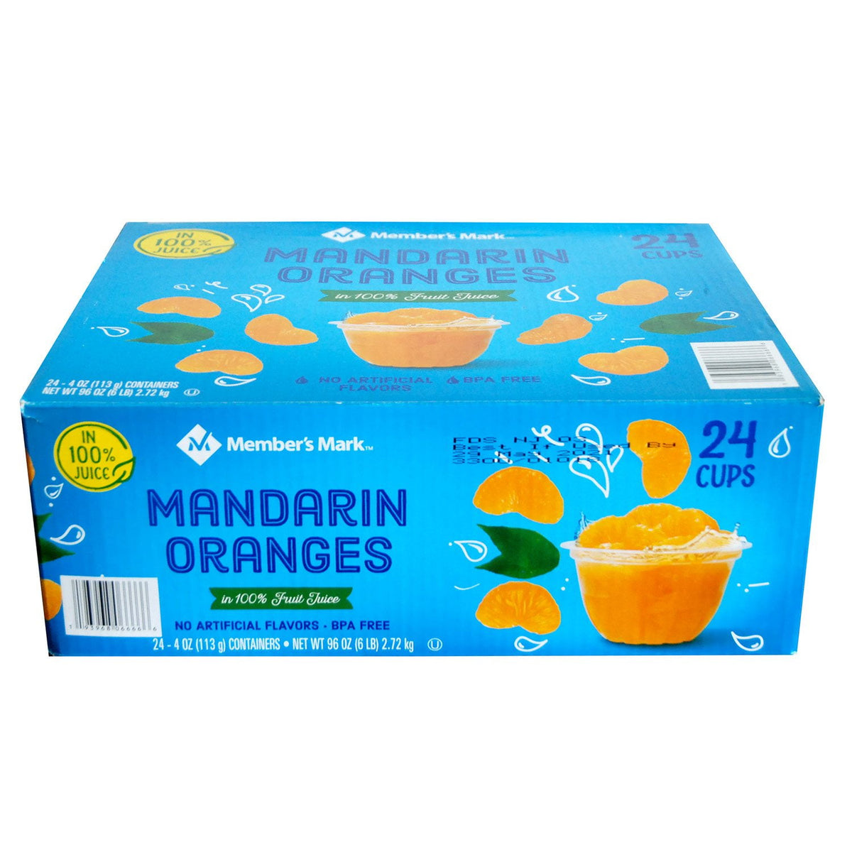 Member's Mark Mandarin Oranges 4 oz., 24 ct.
