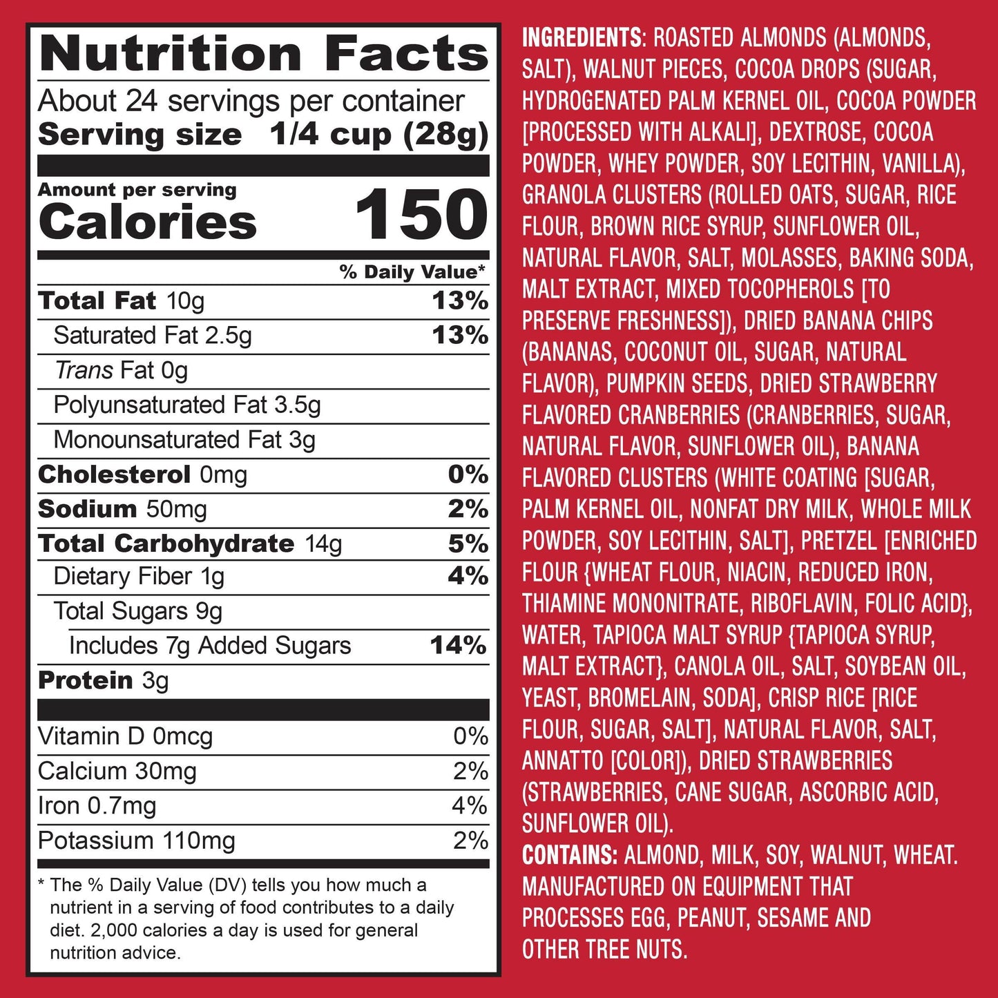 WildRoots Omega Powerhouse Trail Mix, 24 oz.