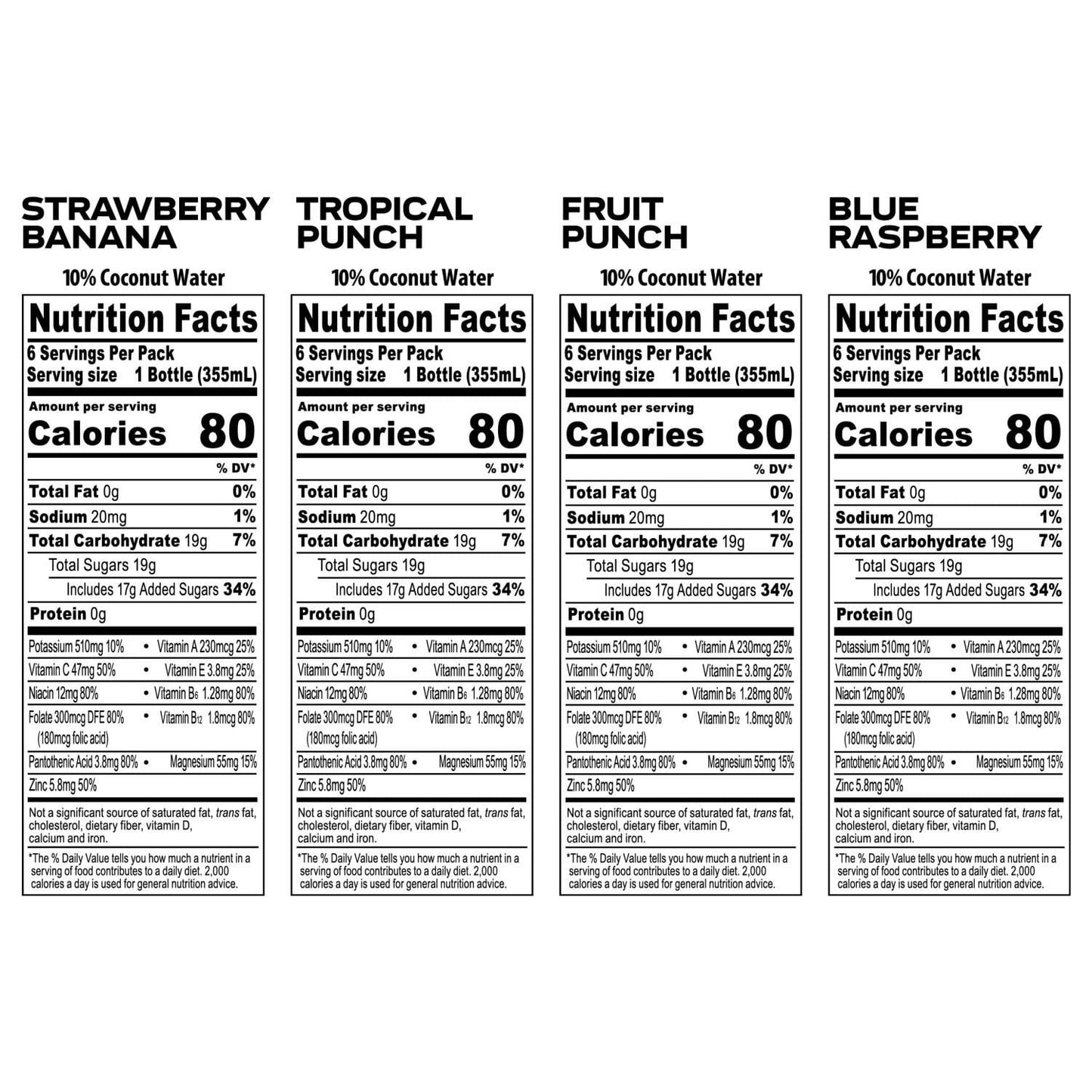 BODYARMOR Sports Drink Variety Pack 12 fl. oz., 24 pk.