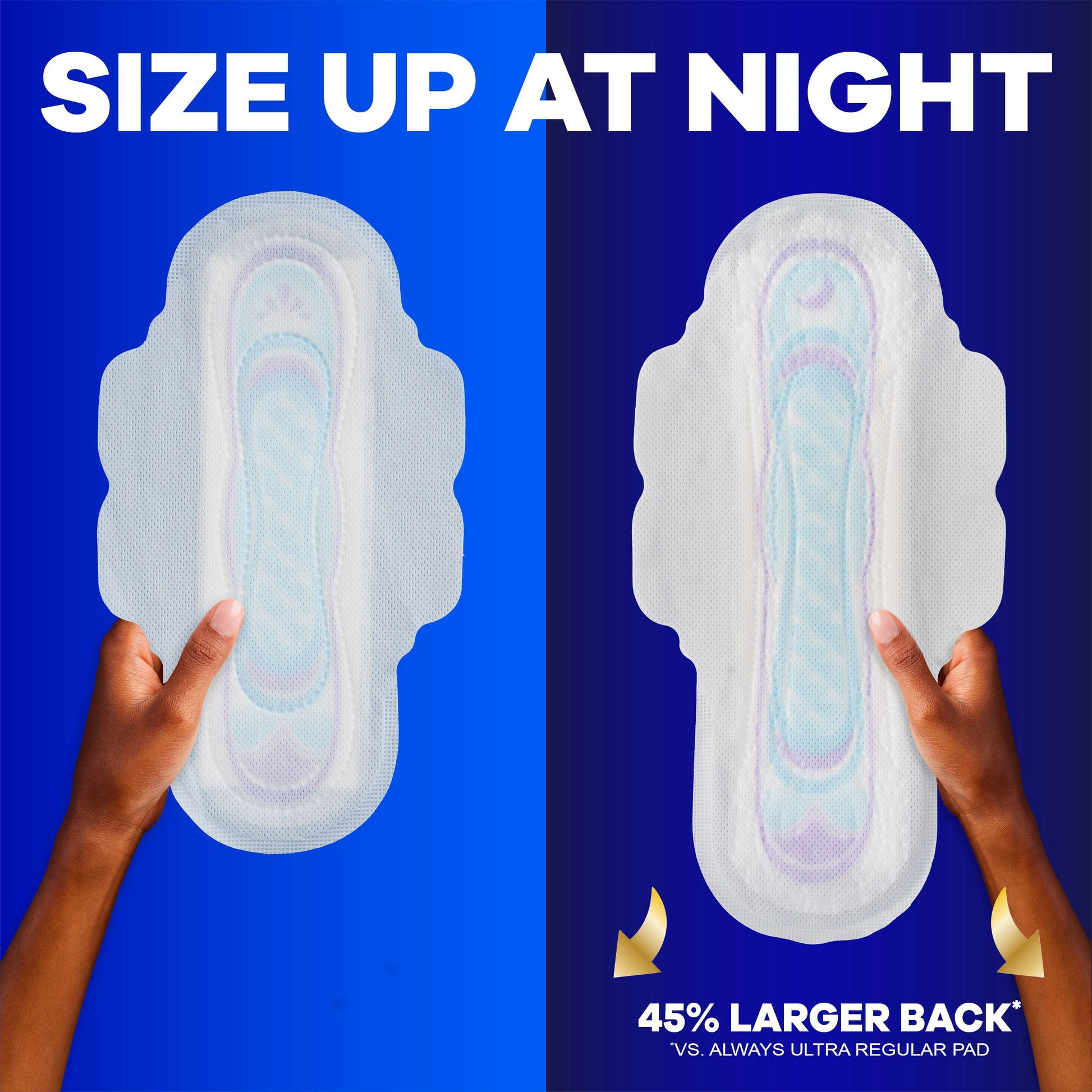 Always Ultra Thin Regular Pads with Wings, Size 1, 96 ct.