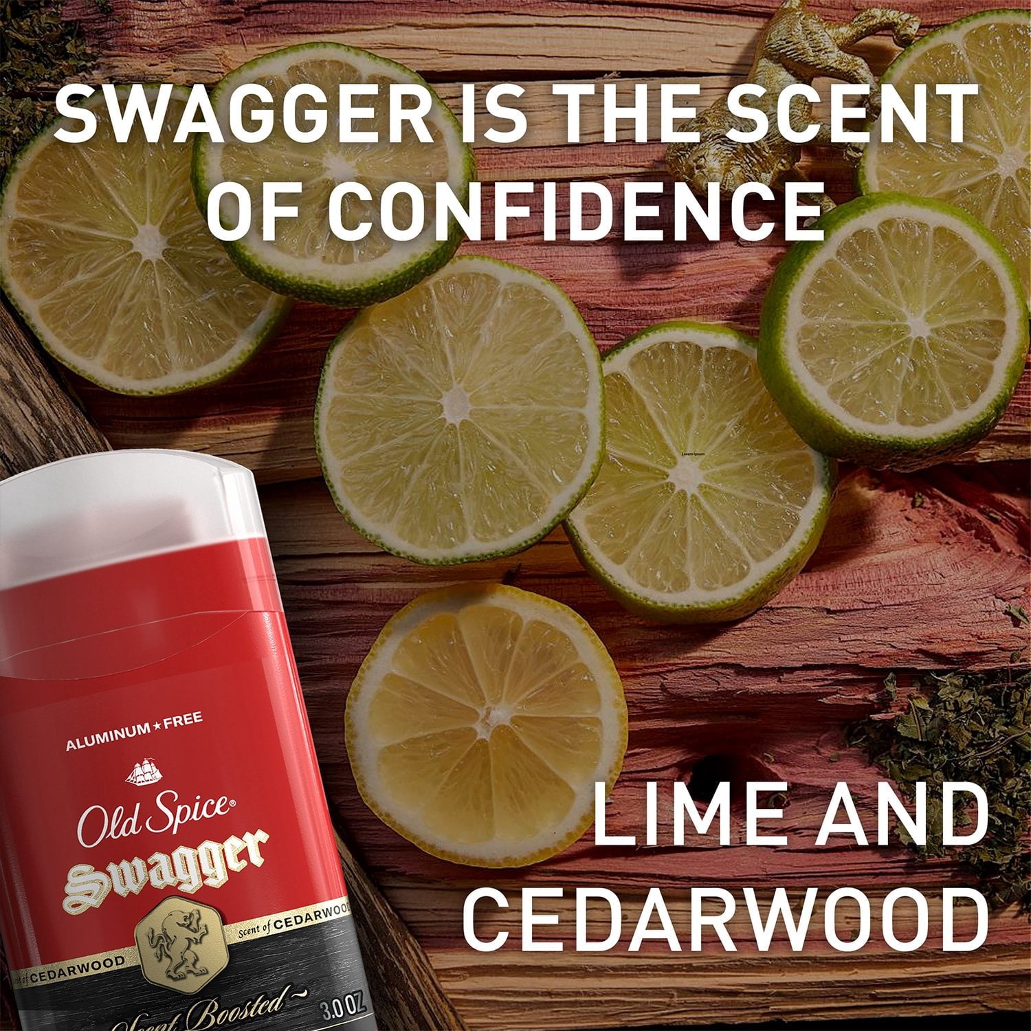 Old Spice Swagger Deodorant, Aluminum-Free, 3 oz., 4 pk.