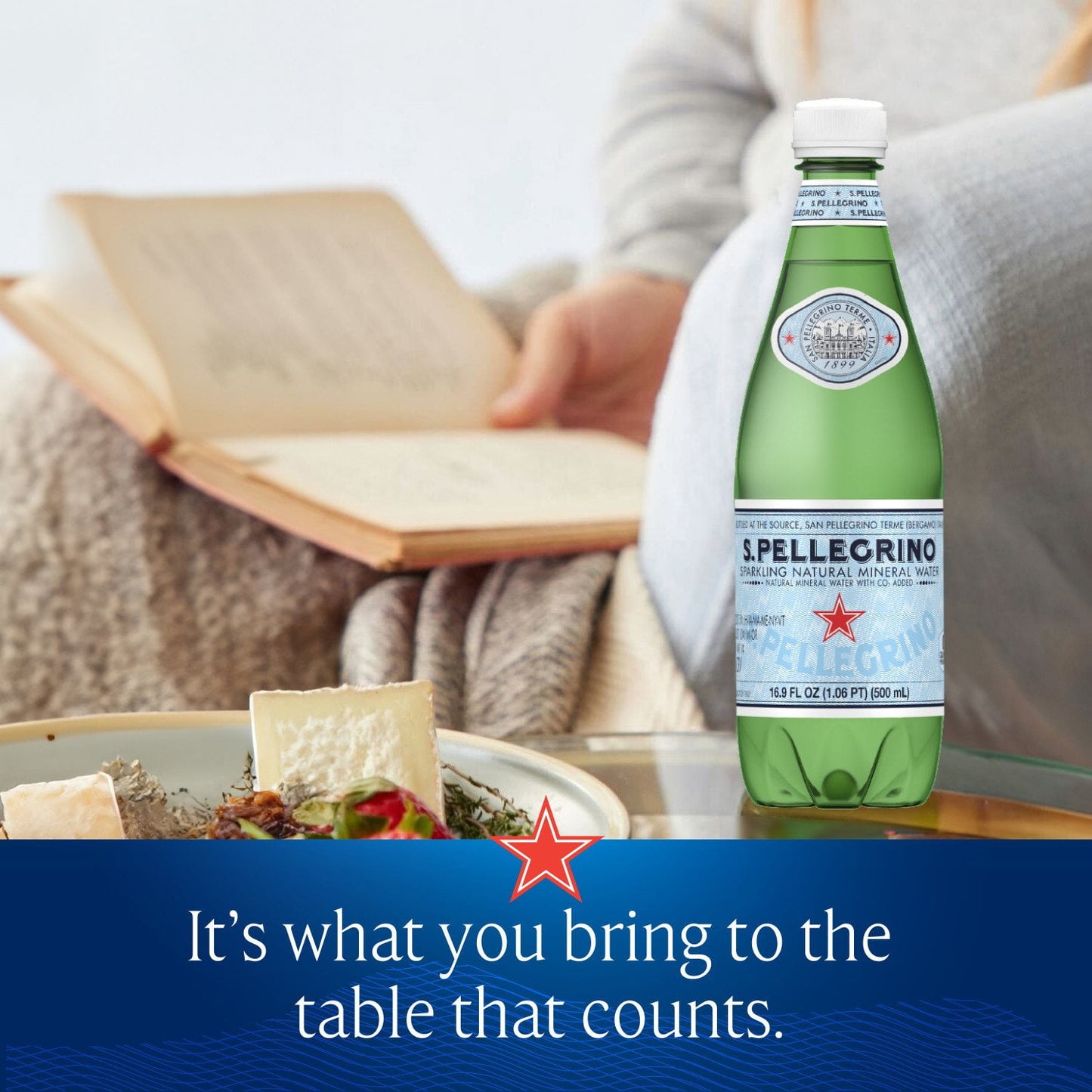 S.Pellegrino Sparkling Natural Mineral Water 16.9 fl. oz., 24 pk.