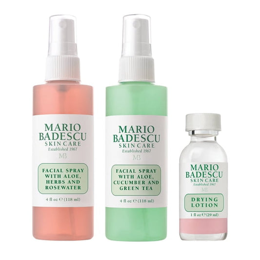 Mario Badescu Clear & Refresh Essentials Kit, 3 pc.