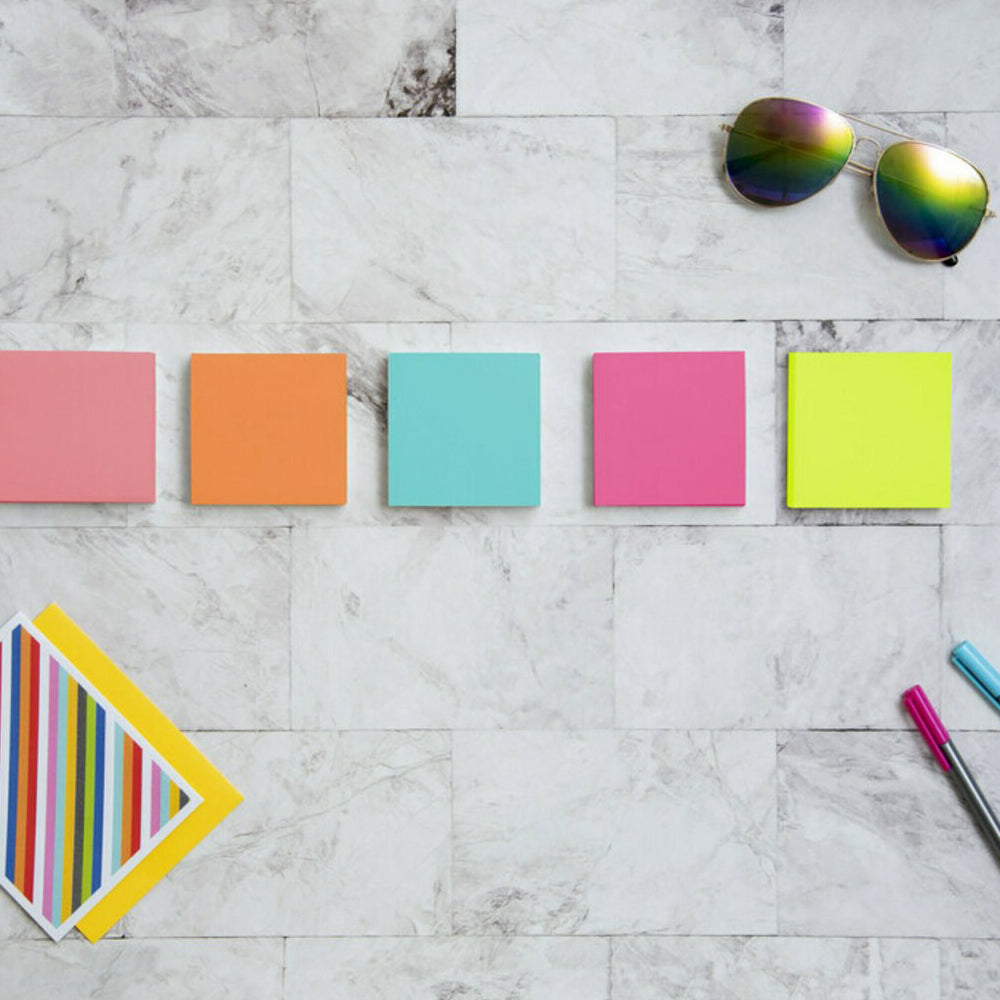 3M POST-IT NOTES 3Х3" 24PK/2400 SHEETS/ 4X6" 10PK/1000 SHEETS