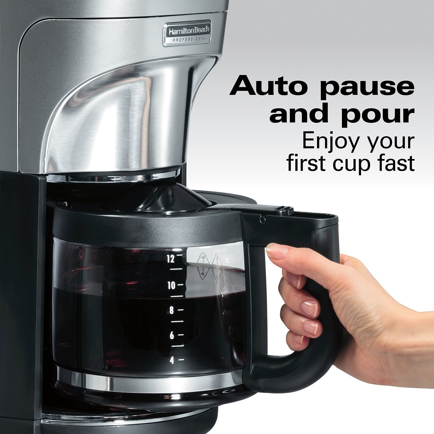 Hamilton Beach Professional Programmable 12-Cup Capacity Coffee Maker