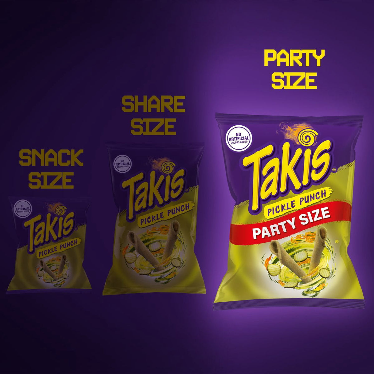 Takis Pickle Punch Spicy Rolled Tortilla Chips, 24.7 oz.