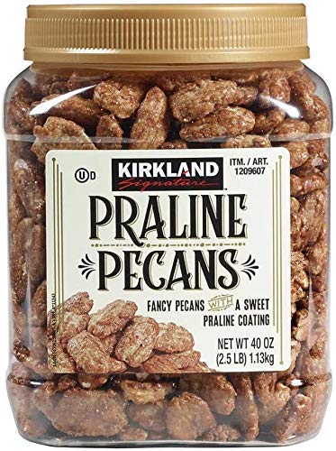 Kirkland Signature Praline Pecans 40 oz (Family Bundle) - 2 PACK