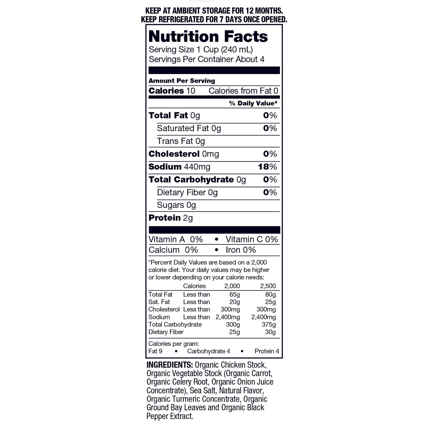 KIKKLAND SIGNATURE ORGANIC CHISKEN STOCK 6/32 OZ