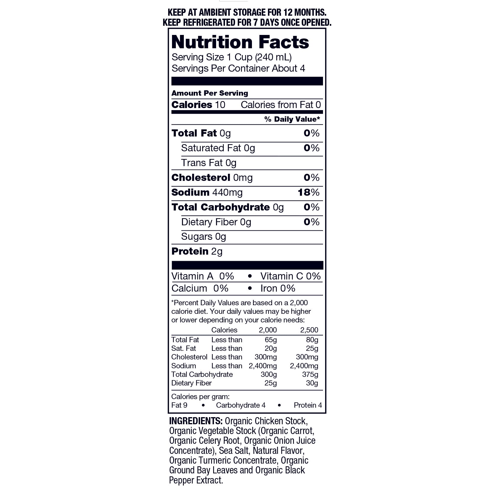 KIKKLAND SIGNATURE ORGANIC CHISKEN STOCK 6/32 OZ